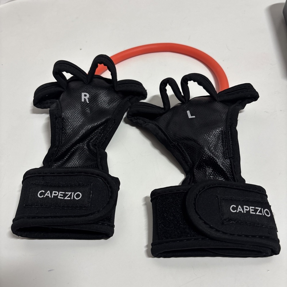 Capezio Resistance Gloves Women‎ Hook And Loop Closure Strength Training Therapy